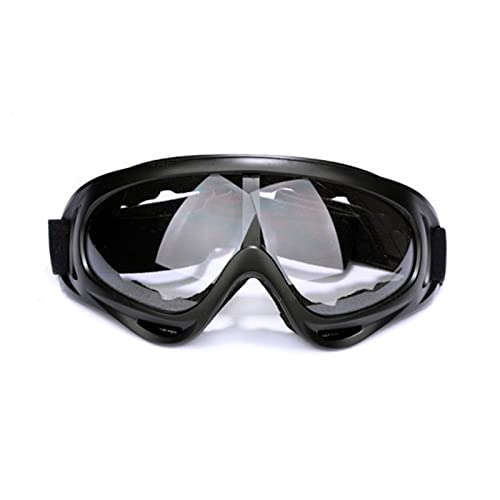 Snowboard Goggles Winter Snow Sports Skiing Snowboard Snowmobile Anti-fog Goggles Windproof Dustproof Glasses UV400 Skate Ski Sunglasses Eyewear Ski Goggles (Color : Transparent)