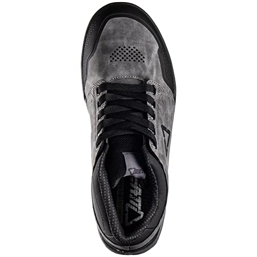 Leatt Men’s Shoe 3.0 Flat V22 Ventilated Puncture Resistant Flexible Low-Profile Padded Moisture-Wicking Cycling, Steel, 10.5 | The Storepaperoomates Retail Market - Fast Affordable Shopping