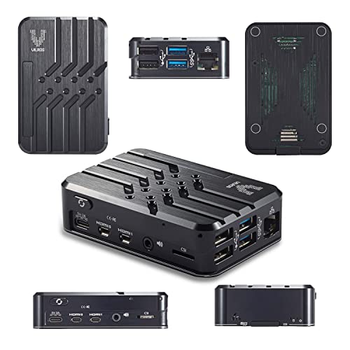 Vilros Raspberry Pi 4 Compatible Deluxe Passive Cooling Case