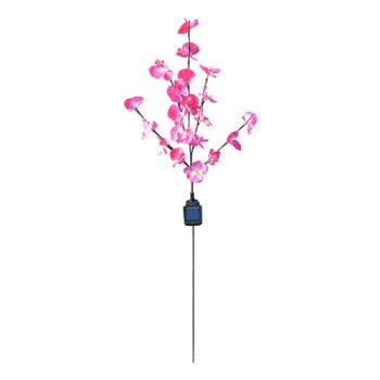 RUIVE Lamp Outdoor, Light LED Lawn Phalaenopsis Flower Branch Landscape Garden Solar Home Decor (Multicolor) | The Storepaperoomates Retail Market - Fast Affordable Shopping