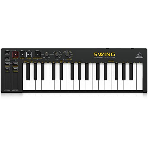 Behringer SWING 32-Key USB MIDI Controller Keyboard with 64-Step Sequencer