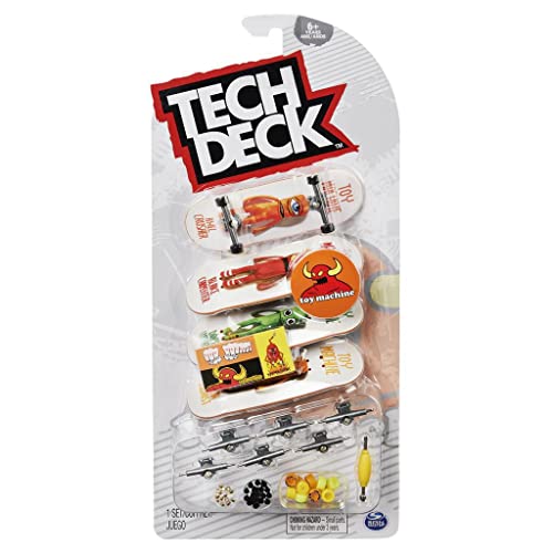 TECH Deck Toy Machine Ultra DLX 4-Pack FINGERBOARDS