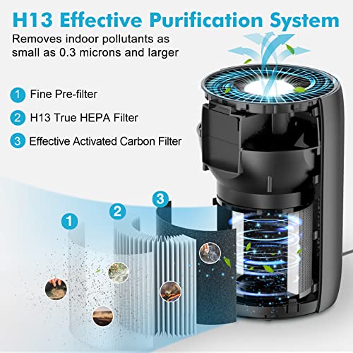 H13 Replacement Filter Compatible with MOOKA and KOIOS EPI153 Air Purifier | The Storepaperoomates Retail Market - Fast Affordable Shopping