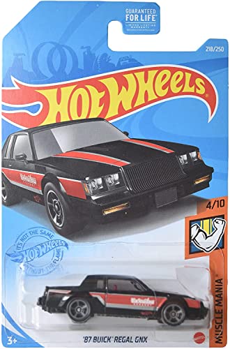 Hot Wheels ’87 Buick Regal GNX – Muscle Mania 4/10 – Black 218/250