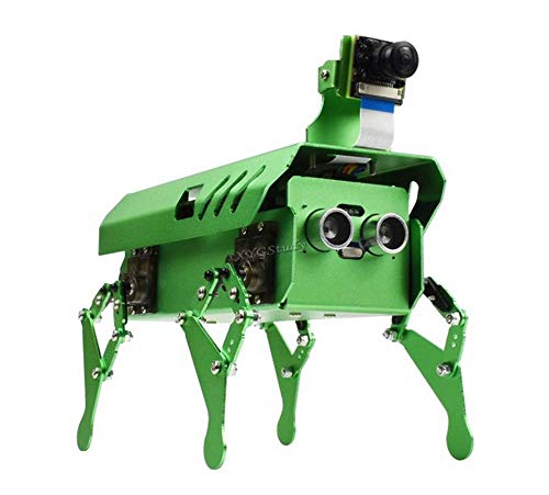 Dog Like Robot Raspberry Pi Pippy Series with OV5647 Camera Sensor Motion Detection with PI4B-4GB and SD Card 16GB @XYGStudy (PIPPY-4B-4GB-KIT)