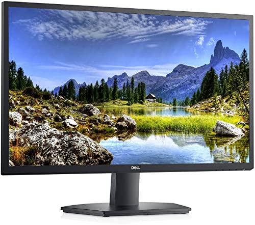 Dell 27 inch Monitor FHD 16:9 with Comfortview (TUV-Certified), 27″ Computer Monitors, 75Hz Refresh Rate, 16.7 Million Colors, Anti-Glare with 3H Hardness, Black (1-Pack)