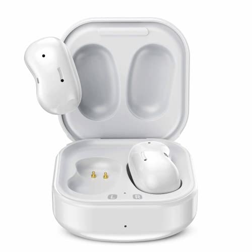 Urbanx Street Buds Live True Wireless Earbud Headphones for Laptop – Wireless Earbuds W/Hands Free Controls – (Us Version) – Frost White