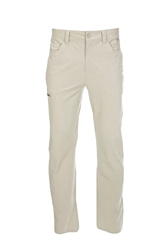 Simms Men’s Challenger Pants, Lightweight Fishing Gear, 34 Waist, Khaki