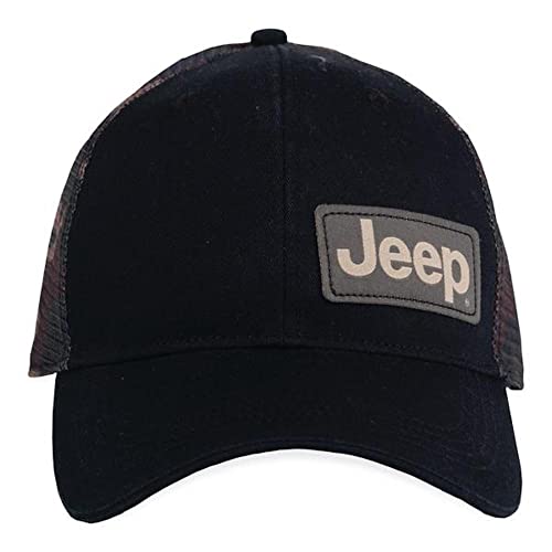 Jeep Woodland Camo Mesh Back Hat