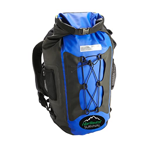 Northwest Survival Waterproof Backpack (Blue)