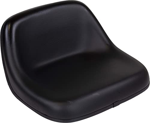 Zbox Seat Part # LMS2002- High Back Universal Lawn and Garden Mower Tractors Seat – Replacement and Compatible with Several John Deere Tractor & Riding Mower Seat (Black)