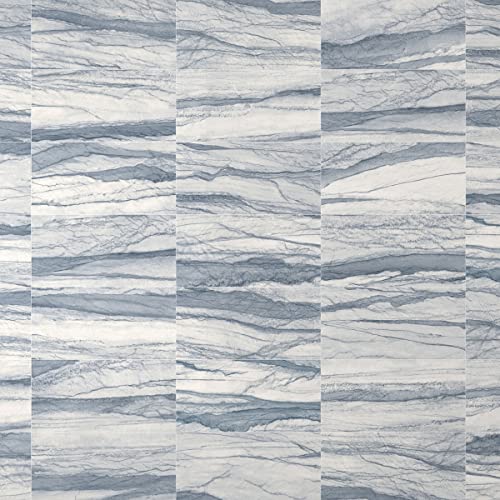Ivy Hill Tile Macauba Indigo 1181 in x 2362 in Polished Porcelain Marble Look Floor and Wall Tile 1162 Sq Ft / Case 12X24 Case