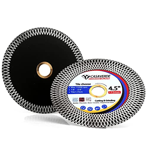 2Pc/Lot 4.5″ Super Tile Blade Diamond Cutting Blade for Cutting and Grinding Granite Marble Porcelain Tile | The Storepaperoomates Retail Market - Fast Affordable Shopping