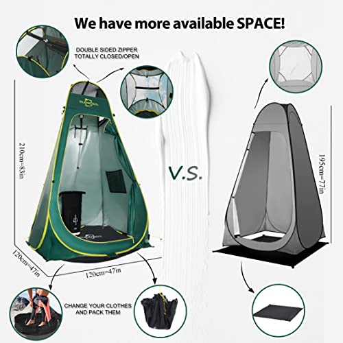 Shower Tent, Portable Camping Shower Tent Pop Up Camp Shower Tent Outdoor Shower Tent, Changing Tent | The Storepaperoomates Retail Market - Fast Affordable Shopping