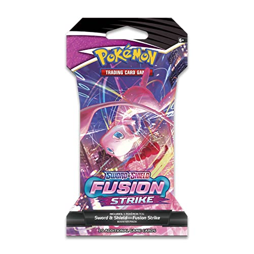 TCG 10 Card Booster Pack Sword Shield 08 Fusion Strike