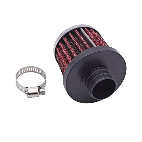 Parking Heater Universal Air Filter,25mm Connector with Clamp for Webasto Eberspacher Parking Heater