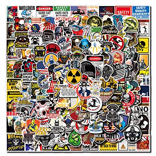 200 PCS Hard Hat Stickers,Funny Stickers for Adults,Hardhat Stickers and Decals,Tool Box Stickers,Helmet Stickers,Welding Stickers,Construction Stickers,TruckStickers for Men (200 PCS)
