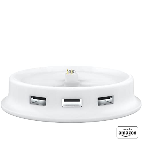 Made for Amazon, USB Charging Stand, for Echo (4th Gen) – White