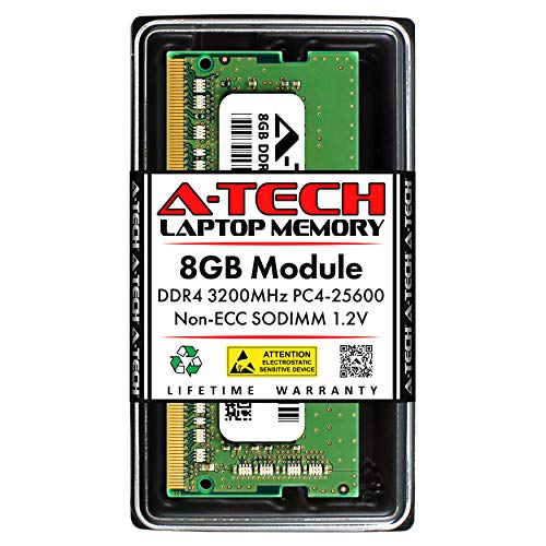 A-Tech 8GB RAM for Acer Nitro 5 AN515-57-536Q Gaming Laptop | DDR4 3200MHz SODIMM PC4-25600 (PC4-3200AA) Memory Upgrade Module
