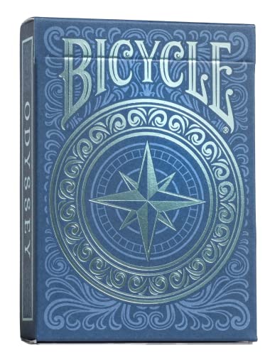 Bicycle Odyssey Playing Cards , Blue