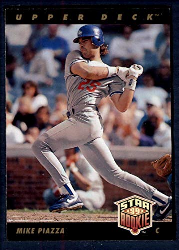 1993 Upper Deck #2 Mike Piazza NM+ Los Angeles Dodgers Baseball