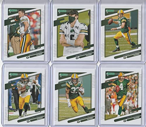Lot of Eleven 2021 Donruss Green Bay Packers NFL Trading Cards