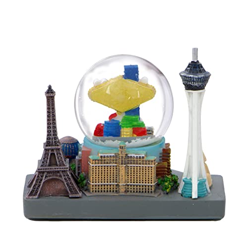 Las Vegas Snow Globe and Skyline Model 4 Inches | The Storepaperoomates Retail Market - Fast Affordable Shopping