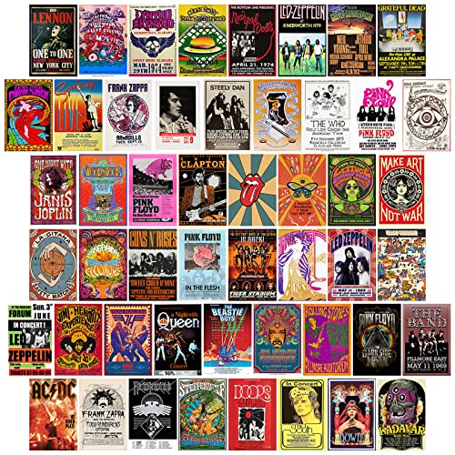 Album Covers Vintage Rock Wall Collage Kit Aesthetic Pictures 50 Pcs ,70s 80s 90sVintage Poster Room Decor, Music Posters for Room Aesthetic,4×6” Photo Printed Wall Decor,Teen Girls Room Decor | The Storepaperoomates Retail Market - Fast Affordable Shopping
