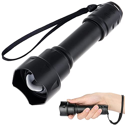 IR Flashlight- 850nm Infrared Illuminator Zoom Night Vision LED Flashlight- Suitable for Camping Night Vision Hunting Coyote Hog Predator Thermal Pig Fox Rat | The Storepaperoomates Retail Market - Fast Affordable Shopping
