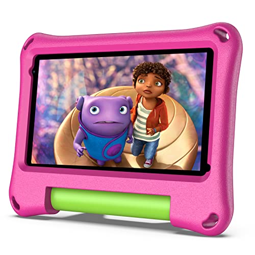 Kids Tablet 7 Inch Tablet for Toddlers, Android 11 Tablet 2GB RAM 32GB Storage with WiFi Dual Camera, Parental Control Mode Google Playstore YouTube Netflix for Boys Girls (Pink)