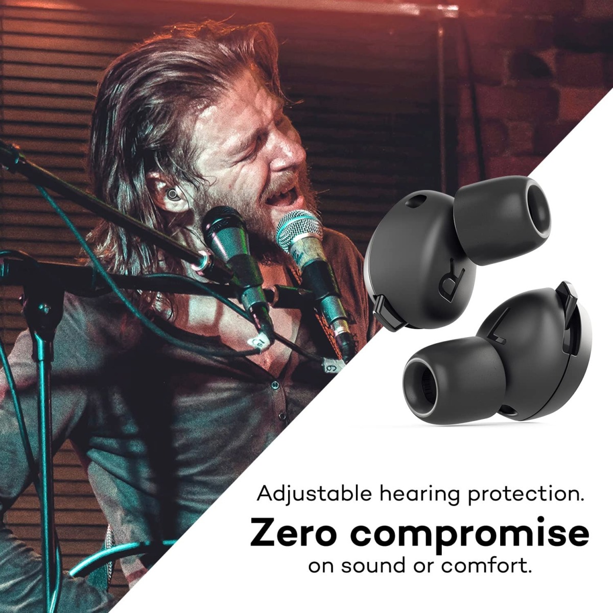 Minuendo high fidelity acoustic earplugs | Hearing protection for musicians | Adjustable dB attenuation ear plugs | Made in Norway | Award winning design | Suitable for concerts, gigs, working | The Storepaperoomates Retail Market - Fast Affordable Shopping