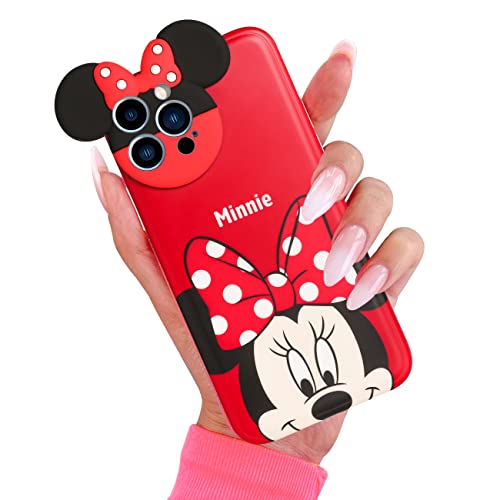 Joyleop Mini Silicone Case for iPhone 13 Pro Max 6.7″,Cartoon Cover Unique Kawaii Fun Funny Cute Cool Designer Aesthetic Fashion Stylish Cases for Girls Boys Men Women for iPhone 13 Pro Max