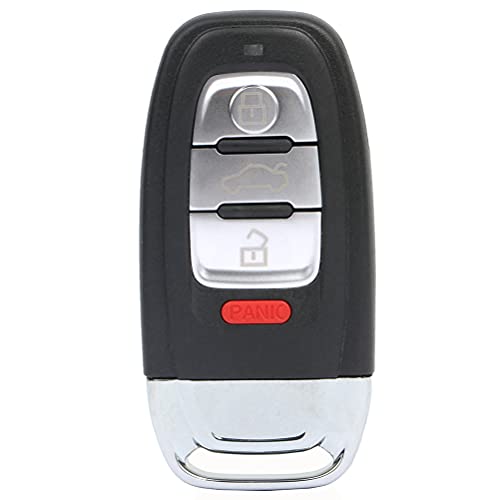 ASAPE IYZFBSB802 Car Key Fob Keyless Entry Remote Control Replacement Fit 2014-2015 for RS7 2009-2011 2013-2015 for S6 2015 for Q3