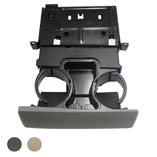 APPERFiT in Dash Cup Holder Replacement for 2005-2007 Ford F250 F350 F450 F550 Super Duty Truck Gray Replaces 5C3Z-2504810-AAD