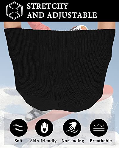 Geyoga Warm Knitted Cuffed Beanie Hats Winter Cuff Skull Cap for Men Women (Black, 6) | The Storepaperoomates Retail Market - Fast Affordable Shopping