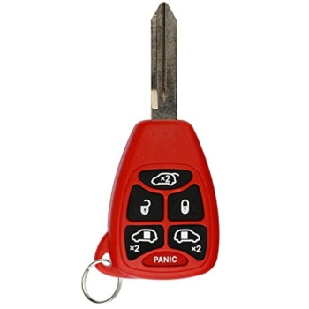 Keyless Entry Remote 6btn Red Key Fob for Chrysler Dodge (M3N5WY72XX) | The Storepaperoomates Retail Market - Fast Affordable Shopping