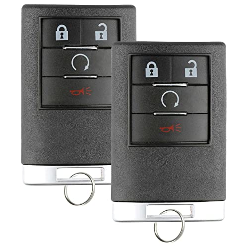 2X Keyless Entry Remote Start Key Fob for Cadillac (OUC6000066)