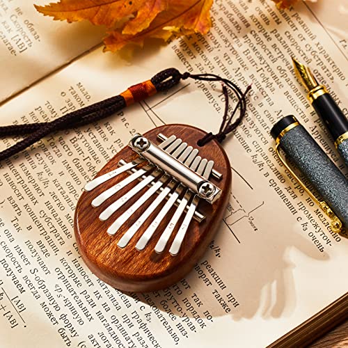 Custom 8 Key Mini Kalimba Thumb Piano with Your Name & Text, Portable Easy to Learn Marimba Handmade Musical Instrument Finger Piano Personalized Gifts for Beginners | The Storepaperoomates Retail Market - Fast Affordable Shopping