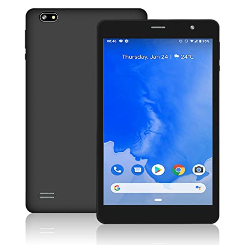 SZTPSLS Android Tablet 8 inch, Android 11.0 16GB Storage 128GB TF Expansion Tablets, Quad-core A7 Processor 800×1280 IPS HD Touchscreen Dual Camera Tablets, Support WiFi, Bluetooth