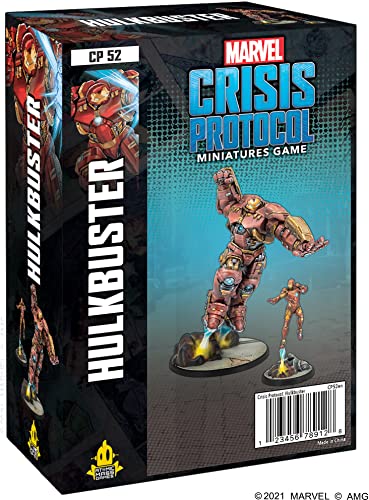 Marvel Crisis Protocol Hulkbuster Character Pack | Marvel Miniatures Strategy Game for Teens and Adults | Ages 14+ | 2 Players | Average Playtime 45 Minutes | Made by Atomic Mass Games