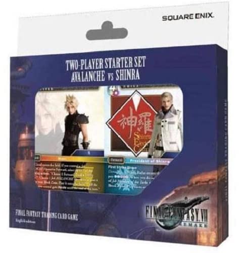 FinaL Fantasy VII Remake: Avalanche VS Shinra Two Player Starter Set: (2) 50 Card Decks