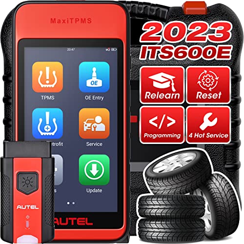 Autel MaxiTPMS ITS600 TPMS Scanner: 2023 of from Autel TS508/TS601/TS608, Top TPMS Relearn & Sensor Programming Tool with 4 Special Functions(Oil Reset, BMS, SAS, EPB), VIN Scan & Tire Service