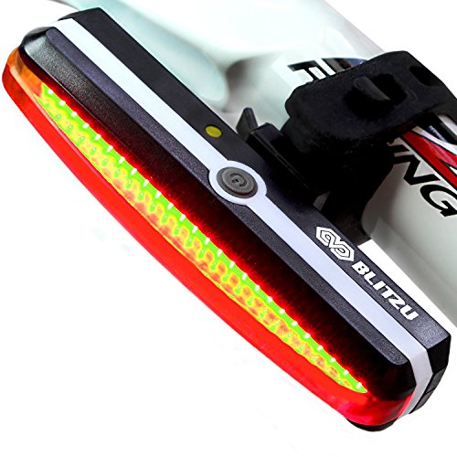 BLITZU Cyborg 168H Bike Headlight and 168T 120T Bicycle Taillight Bundle. Bike Lights Front and Back for Night Riding. Best Bike Accessories for Adult Bikes. | The Storepaperoomates Retail Market - Fast Affordable Shopping