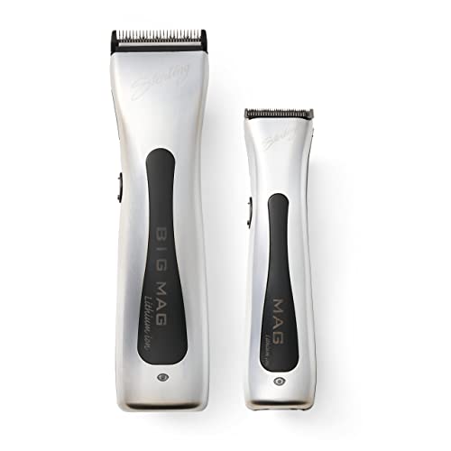 Wahl Professional – Sterling Big Mag Cordless Clipper and Sterling Mag Hair Trimmer Set – Salon-Quality Electric Hair Cutting Tools for Men and Women