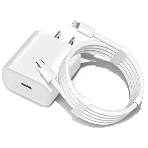 iPhone 14 13 12 11 Super Fast Charger [MFi Certified] iPhone Charger Apple Block USB C Fast Wall Plug with 3ft USB C to Lightning Cable for iPhone 13/14/14 Pro/14 Pro Max/14 Plus/12/12 Pro/11,iPad