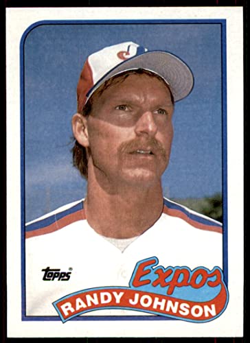 1989 Topps #647 Randy Johnson RC Rookie MLB Baseball Trading Card
