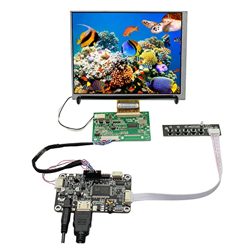 VSDISPLAY 7″ 7 Inch 800X600 4:3 LCD Screen CLAA070MA0ACW with HD MI Audio LCD Controller Board VS-N5V3.1