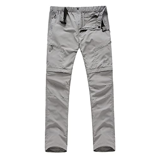 Men’s Hiking Pants Trousers Convertible Pants Zip Off Pants Outdoor Ultra Light (UL) Quick Dry Breathable Sweat Wicking