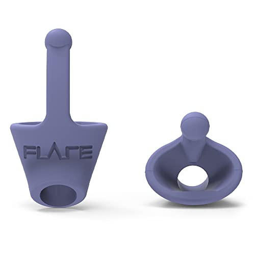 Flare Audio® Calmer® Mini Purple – in Ear Device to Gently Soothe Sound sensitivities and Reduce Stress – Ideal for Sensitive Hearing, Autism, ADHD