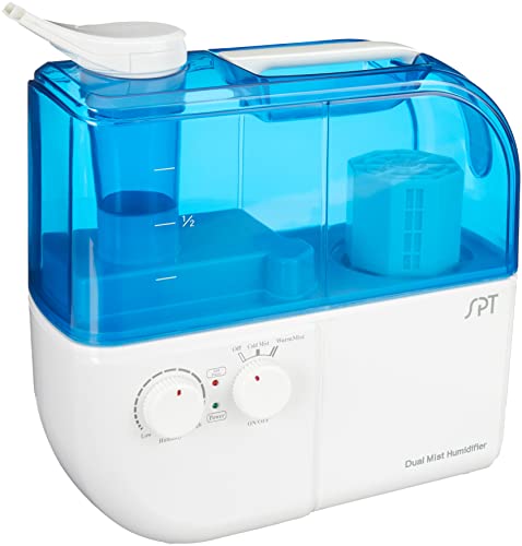SU-4010A: Dual Mist Humidifier with ION Exchange Filter [Blue]